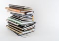 Stack of Writing Journals Royalty Free Stock Photo