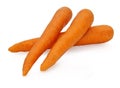 Stacked carrots(path) Royalty Free Stock Photo
