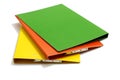 Stacked Colorful Folders