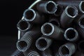 Stacked Corrugated Flexible Conduit Electrical PVC Wiring Pipe