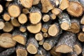 Stacked Fire Woods Royalty Free Stock Photo