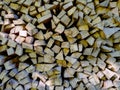 Stacked Firewood Logs Background Texture Royalty Free Stock Photo