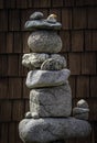 Stacked Granite Rocks Royalty Free Stock Photo