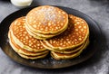 Stacked high: pancakes ready to gobble up