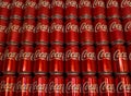 Stacked 375ml Coca-Cola Cans