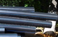 Stacked PVC pipe Royalty Free Stock Photo