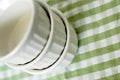stacked ramekins Royalty Free Stock Photo