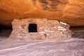 Stacked Stone of the Ancient Granaries At Aztec Buttes Royalty Free Stock Photo