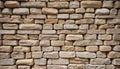 Stacked Stone Wall Pattern Background for Architecture Royalty Free Stock Photo