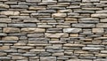 Stacked Stone Wall Pattern Background for Architecture Royalty Free Stock Photo