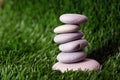 Stacked stones Royalty Free Stock Photo