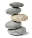 Stacked stones Royalty Free Stock Photo