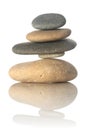 Stacked stones Royalty Free Stock Photo