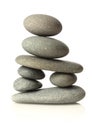 Stacked stones Royalty Free Stock Photo