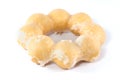 Stacked sugared donuts Royalty Free Stock Photo