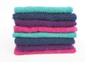 Stacked washcloths