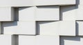 Stacked White Aerated Concrete Blocks with Sharp Shadows and Geometric Pattern image photo Royalty Free Stock Photo