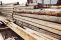 Stacked wood Royalty Free Stock Photo