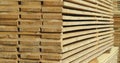 Stacked wood boards Royalty Free Stock Photo