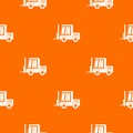 Stacker loader pattern seamless Royalty Free Stock Photo