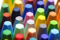 Stacks Of Crayon Royalty Free Stock Photo