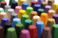 Stacks Of Crayon Royalty Free Stock Photo