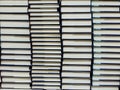 Stacks of hardcover books. Royalty Free Stock Photo