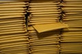 Stacks of Padded Shipping Envelopes