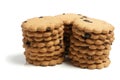 Stacks of Raisin Biscuits