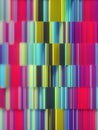 Stacks of rectangular shapes. 3d rendering digital illustration. Template design. Bright background
