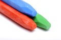 Stacks Of RGB Crayon Royalty Free Stock Photo