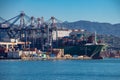 Stacks of Shipping Containers in Italy Royalty Free Stock Photo