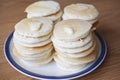 Stacks of Silver Dollar Pancakes