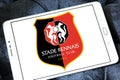 Stade Rennais soccer club logo Royalty Free Stock Photo