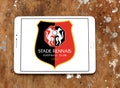 Stade Rennais soccer club logo Royalty Free Stock Photo