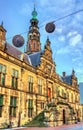 The Stadhuis, the Town Hall of Leiden in the Netherlands Royalty Free Stock Photo