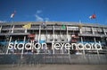 Stadion de Kuip, home of eredivisie club Feyenoord in Rotterdam Royalty Free Stock Photo