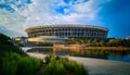 Stadium architecture outdoors building Royalty Free Stock Photo