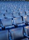 Stadium/Arena Seats Royalty Free Stock Photo