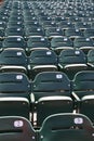 Stadium/Arena Seats Royalty Free Stock Photo