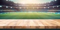 Stadium background created with generative Ai technology Royalty Free Stock Photo