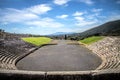 Stadium in the city of Ancient Messina, Peloponnes, Greece