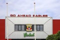 Stadium de Adelaarshorst of Eredivisie club Go Ahead Eagles Royalty Free Stock Photo