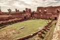 Stadium of Domitian on the Palatine Hill, Rome Royalty Free Stock Photo
