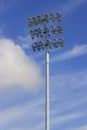 Stadium Floodlighting Royalty Free Stock Photo