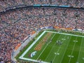 a stadium full of people outdoor