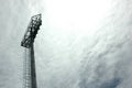 Stadium light poles Royalty Free Stock Photo