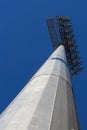 Stadium light poles Royalty Free Stock Photo