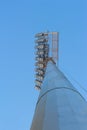 Stadium light poles Royalty Free Stock Photo