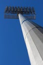 Stadium light poles Royalty Free Stock Photo